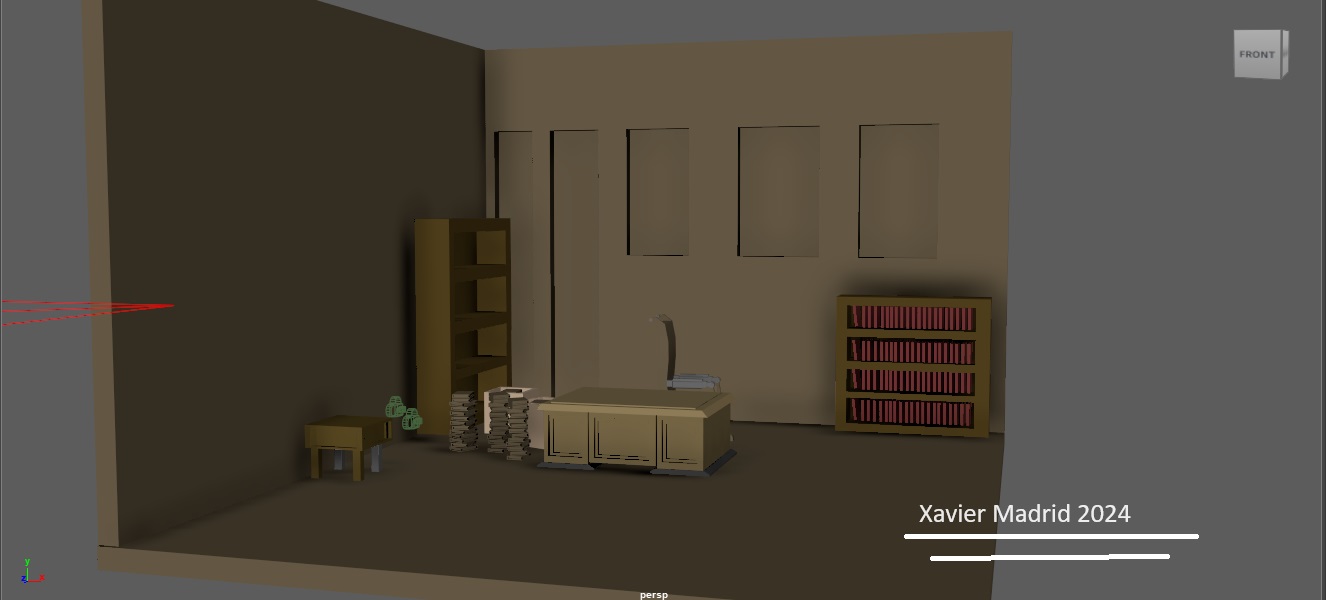 The Godfather office full view